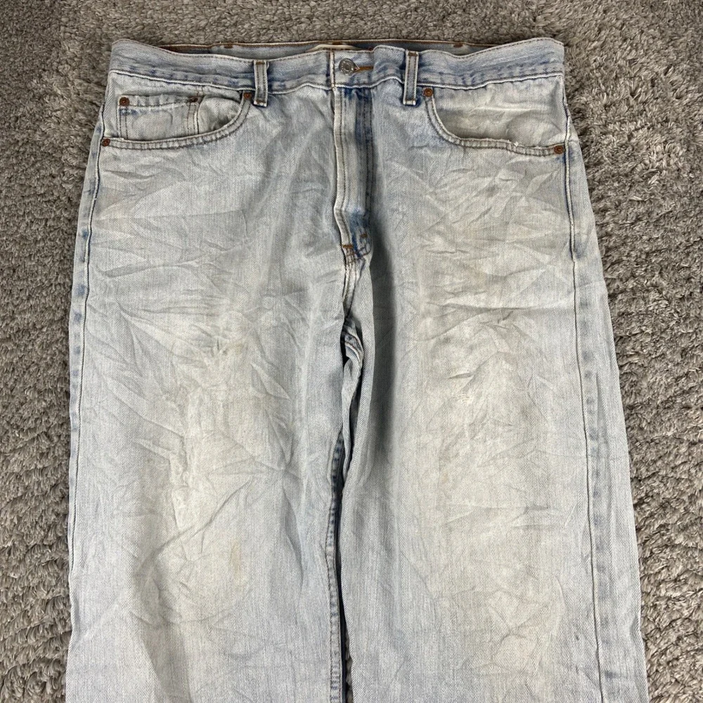 Vintage Levi's 505 Jeans Men 40x30 Blue Denim Regular Fit Straight Leg Faded Y2k